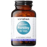 Viridian Hi Potency Fertility for Men 